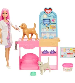 Barbie Dukker Og Tilbehør>Dukke - 30 cm - Fast Cast Pet Vet Clinic