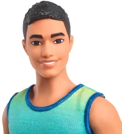 Barbie Dukker Og Tilbehør>Dukke - 30 cm - Fashionista Ken Ombre Tank