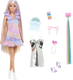 Barbie Dukker Og Tilbehør>Dukke - 30 cm - Hair Play Blonde