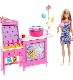Barbie Dukker Og Tilbehør>Dukke - 30 cm - Mysteries Cotton Candy & Games Playset