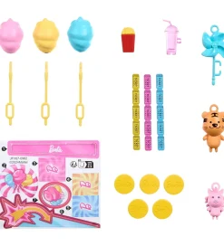 Barbie Dukker Og Tilbehør>Dukke - 30 cm - Mysteries Cotton Candy & Games Playset