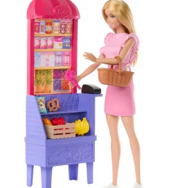 Barbie Dukker Og Tilbehør>Dukke - 30 cm - Recipe For Friendship Malibu Shoppesæt