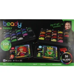 Beady Perler>Family m. Perleplader - 14.400 Perler