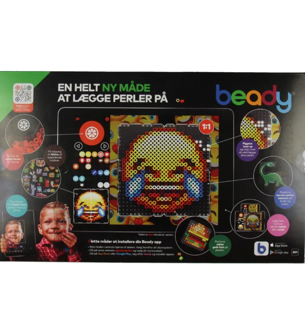 Beady Perler>Family m. Perleplader - 14.400 Perler