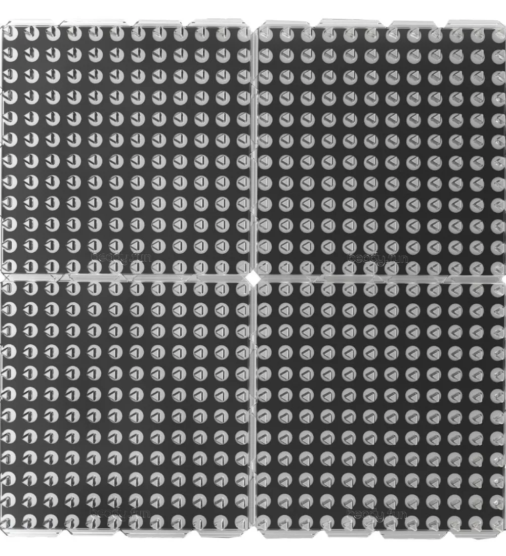 Beady Perler>Perleplader - 4-pak - Kvadrat