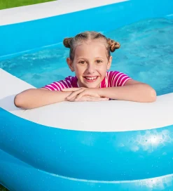 Bestway Udeleg Og Udendørs Legetøj|Vandleg>Badebassin - 305x183x46cm - Blå