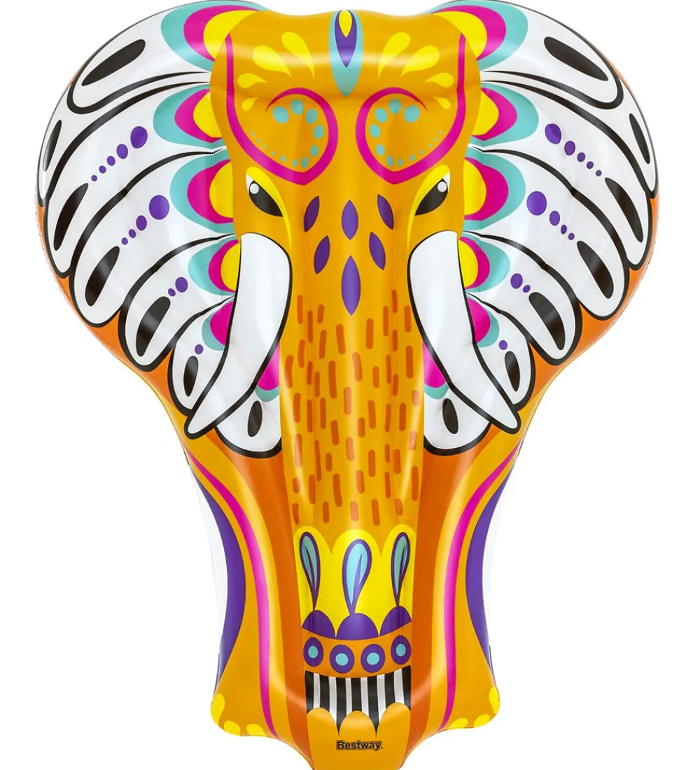 Bestway Udeleg Og Udendørs Legetøj|Strandlegetøj>Flyder - 183x153 cm - Flirty Fiesta Elephant Island