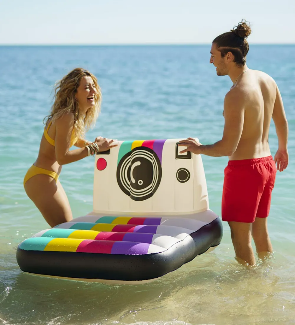 Bestway Udeleg Og Udendørs Legetøj|Strandlegetøj>Flyder - 127x102cm - Pose N' Float