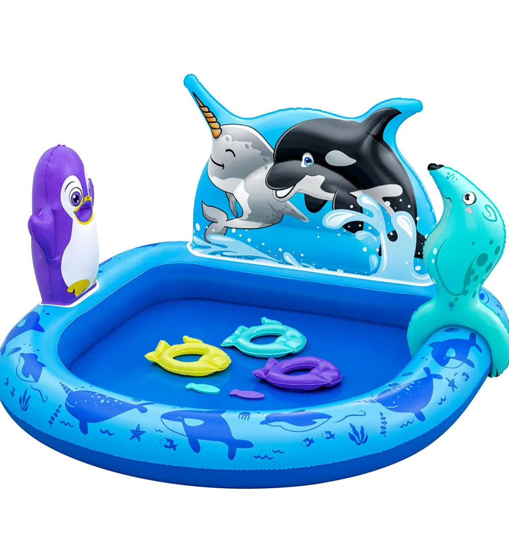 Bestway Udeleg Og Udendørs Legetøj|Vandleg>Legebassin - 134x131x73 cm - Polar Pals