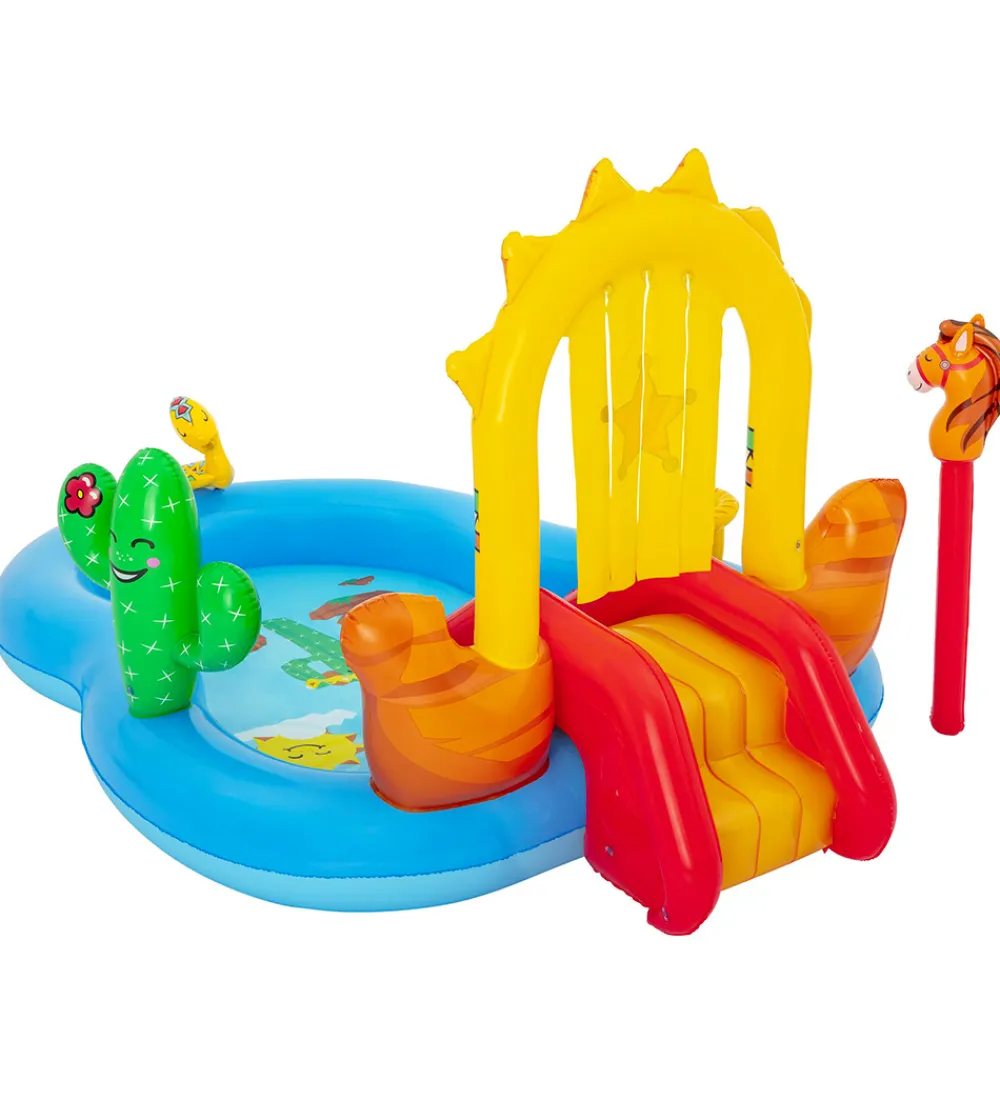 Bestway Udeleg Og Udendørs Legetøj|Vandleg>Legebassin - 264x188x140 cm - Wild West