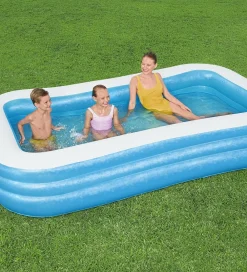 Bestway Badebassin|Vandleg>Oppustelig Bassin - 305x183 cm - Blå