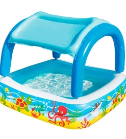 Bestway Badebassin|Strandlegetøj>Oppusteligt Bassin - 1,4 x 1,14 m - Canopy Play Pool