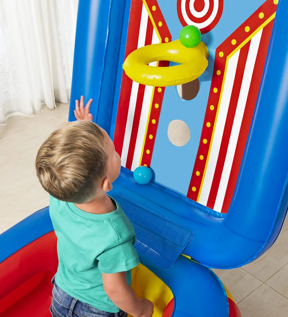 Bestway Udeleg Og Udendørs Legetøj>Oppusteligt Boldbassin/-spil - 110x81x62cm - Flip 'N Tos