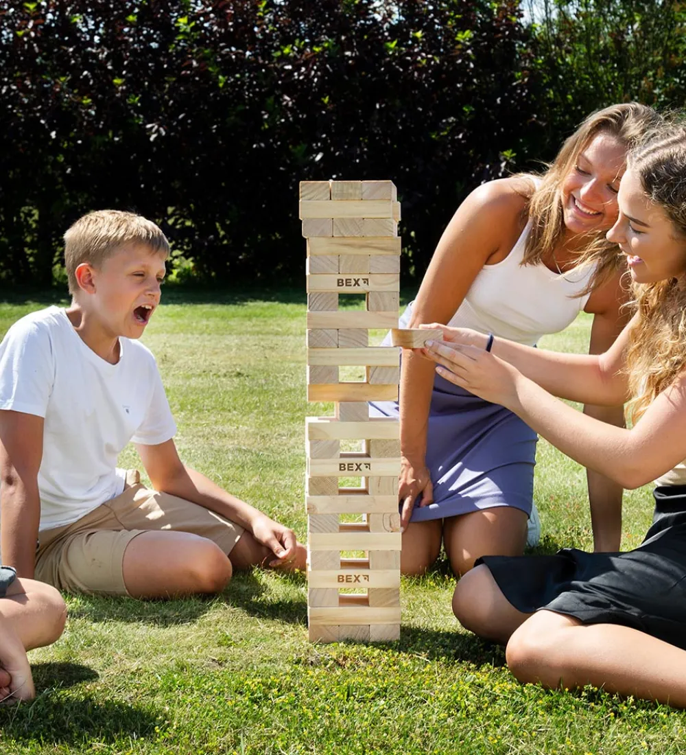 Bex Sport Udeleg Og Udendørs Legetøj|Spil>Havespil - Træ - Giant Tower - 48 Dele