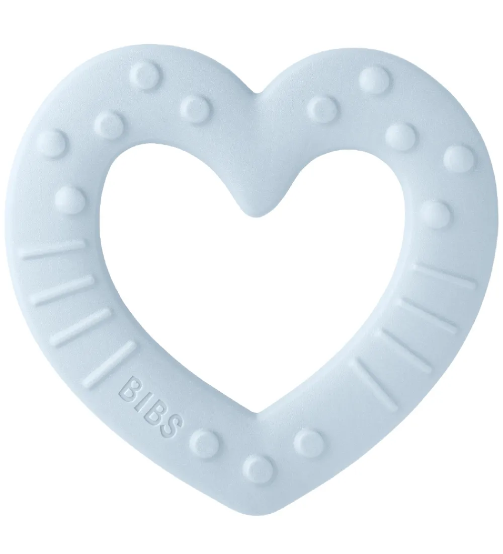 BIBS Bideringe>Bidering - Heart - Baby Blue
