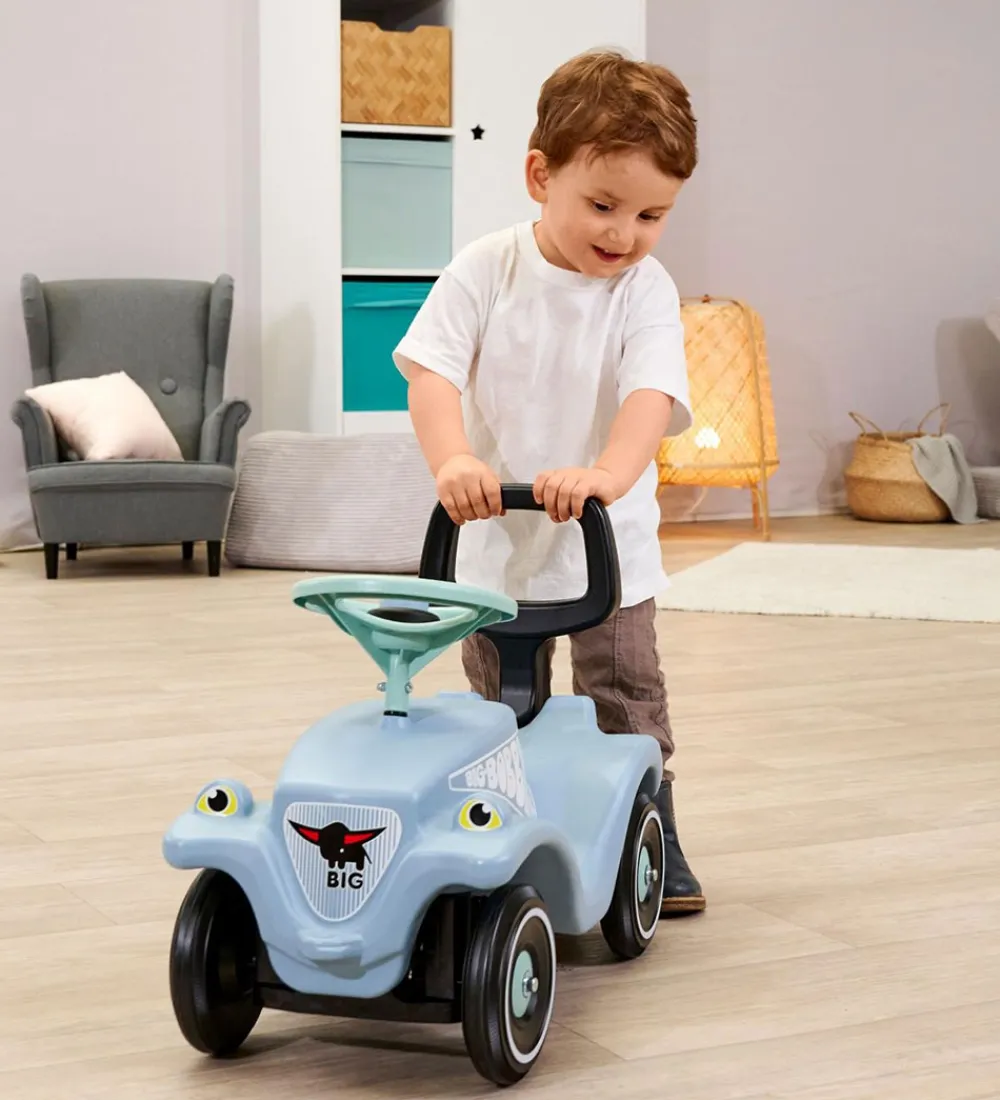 BIG Udeleg Og Udendørs Legetøj|Gåvogne>Bobby Car - Bundle + Walker - Blå