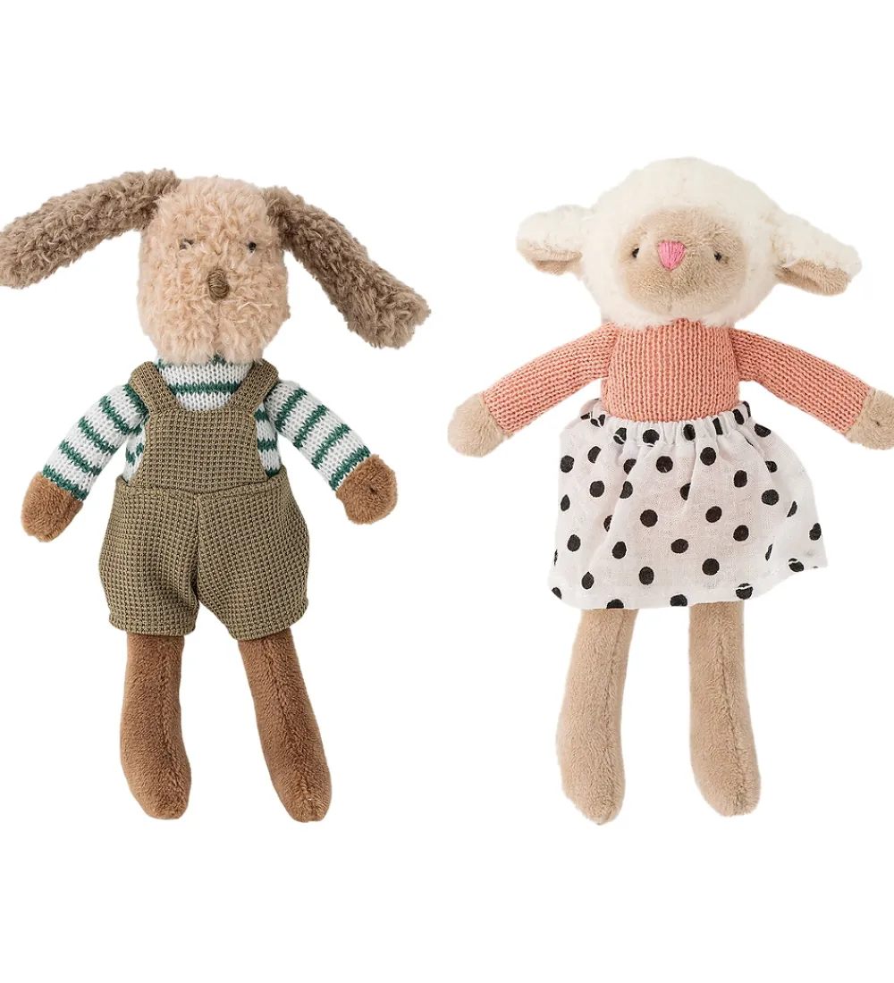 Bloomingville Bamser>Bamser - Sol & Teo - 2-pak - Brun