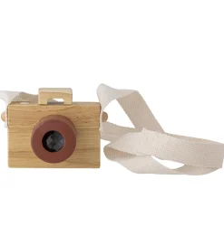 Bloomingville Trælegetøj>Mini Legetøjskamera - Træ - Dalton - Natur