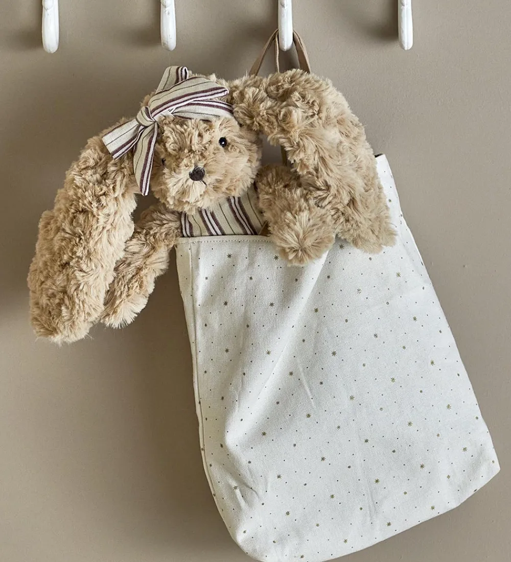 Bloomingville Dukker Og Tilbehør>Stofdukke m. Shopper - 28 cm - Vilma - Brun