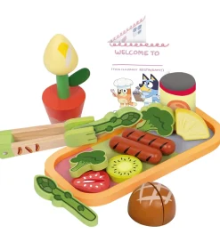 Bluey Rolleleg|Legemad>Legemad - Træ - 32 Dele - Dine With