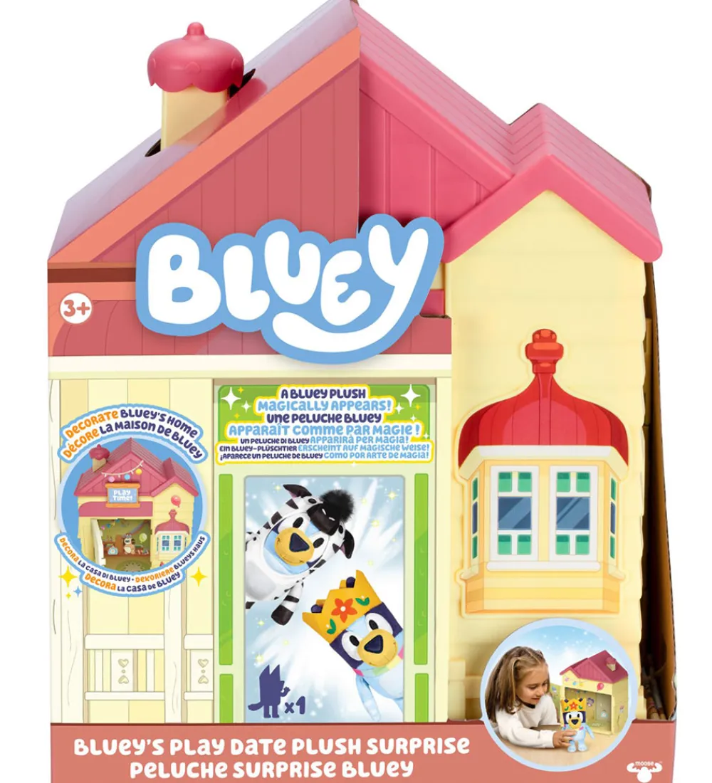 Bluey Figurer>Legesæt - Play Date Plush Surprise