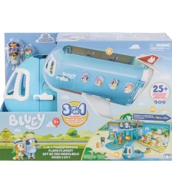 Bluey Figurer>Legesæt m. Lyd - Transformerbart Fly -3-i-1