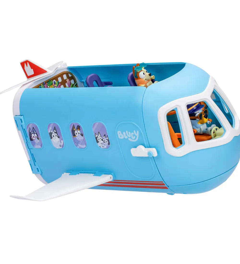 Bluey Figurer>Legesæt m. Lyd - Transformerbart Fly -3-i-1