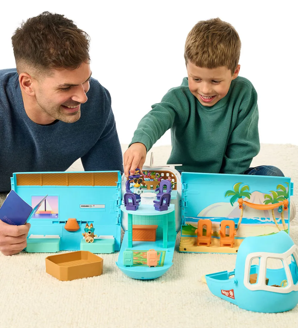 Bluey Figurer>Legesæt m. Lyd - Transformerbart Fly -3-i-1