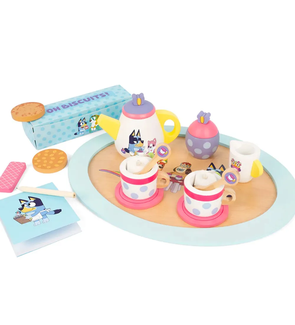 Bluey Rolleleg|Legemad>Tesæt - Træ - 20 Dele