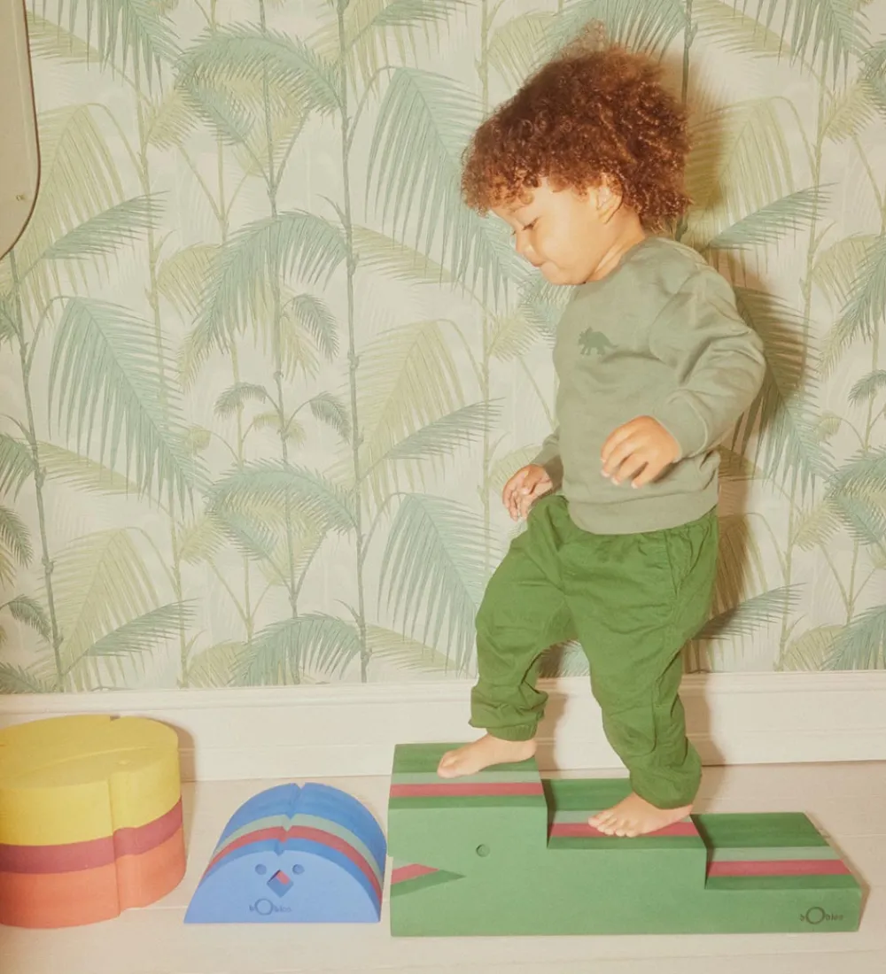 bObles Aktivitetslegetøj|Tumledyr>Krokodille - L 24 - 60x24x18 cm - Green Gym