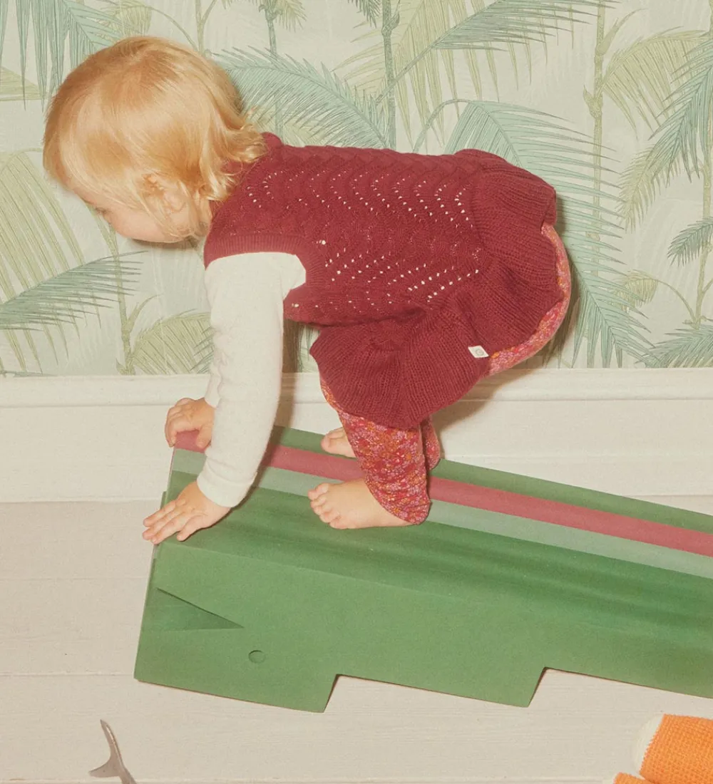 bObles Aktivitetslegetøj|Tumledyr>Krokodille - L 24 - 60x24x18 cm - Green Gym