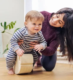 bObles Tumledyr|Motorisk Legetøj>Lille Ælling - Marble Nature - 35x11,5x17x5 cm - Mud