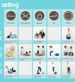 bObles Tumledyr|Motorisk Legetøj>Lille Ælling - 35x11,5x17,5 cm - Blå Marmor