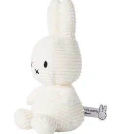 Bon Ton Toys Bamser>Bamse - 23 cm - Miffy ECO Corduroy - Offwhite