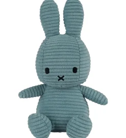 Bon Ton Toys Bamser>Bamse - 23 cm - Miffy ECO Corduroy - Aviator Blue