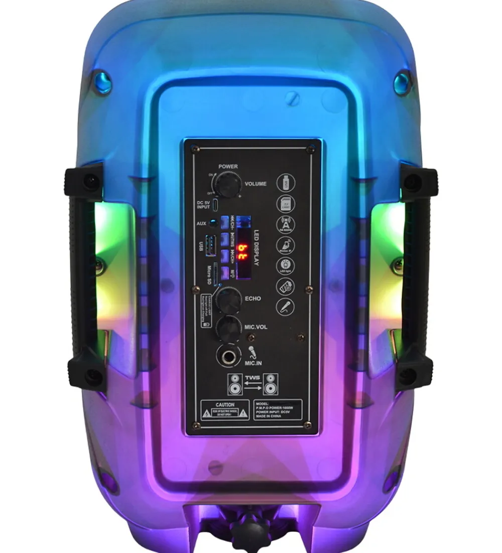 Bontempi Musikinstrumenter>Højtaler m. Mikrofon/Lys - Trådløs