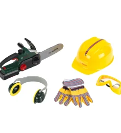 Bosch Mini Legeværktøj>Kædesav m. Tilbehør - Legetøj - Grøn/Gul