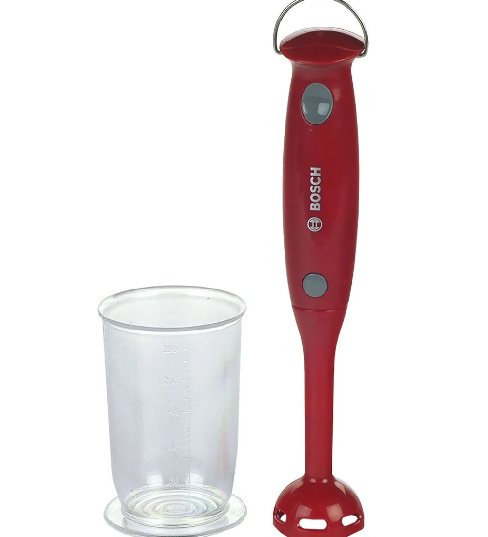Bosch Mini Legekøkken Og Legemøbel>Stavblender - Legetøj - Rød