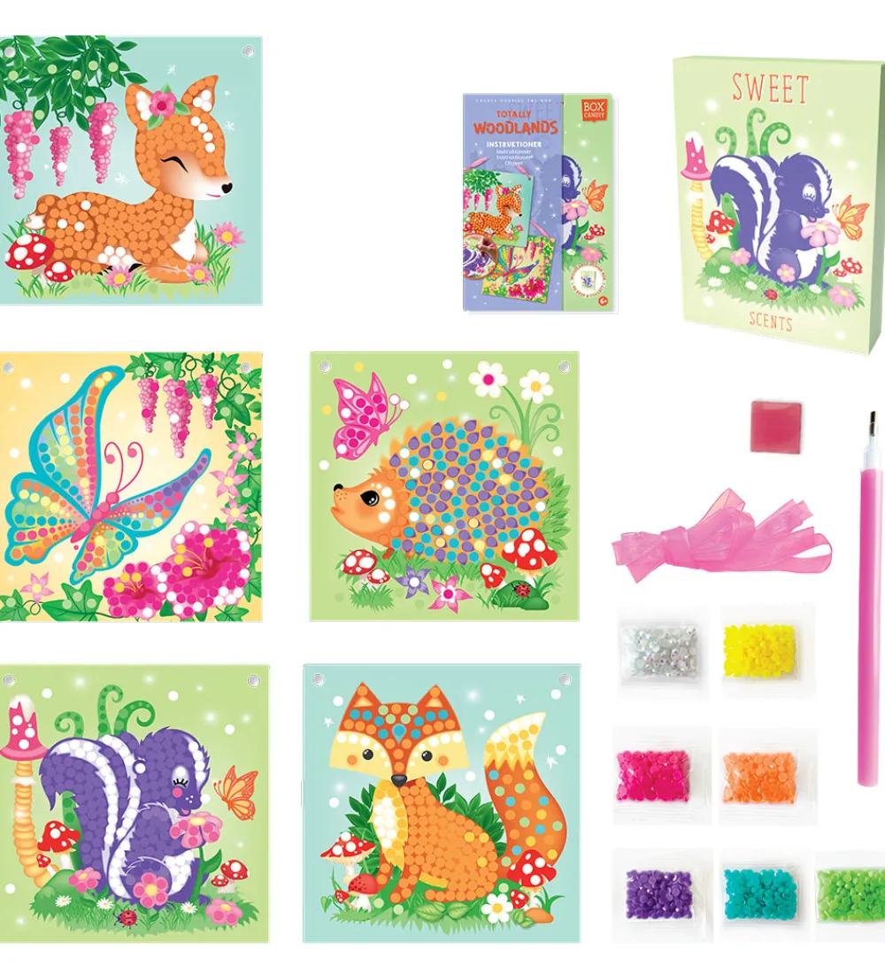 BOX CANDIY Halloween|Kreasæt>Kreasæt - Diamantkunstsæt - Totally Woodlands