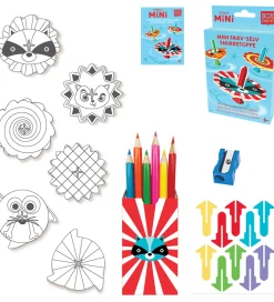 BOX CANDIY Kreativ Leg|Kreasæt>Kreasæt - Farv-selv Snurretoppe - Totally Mini
