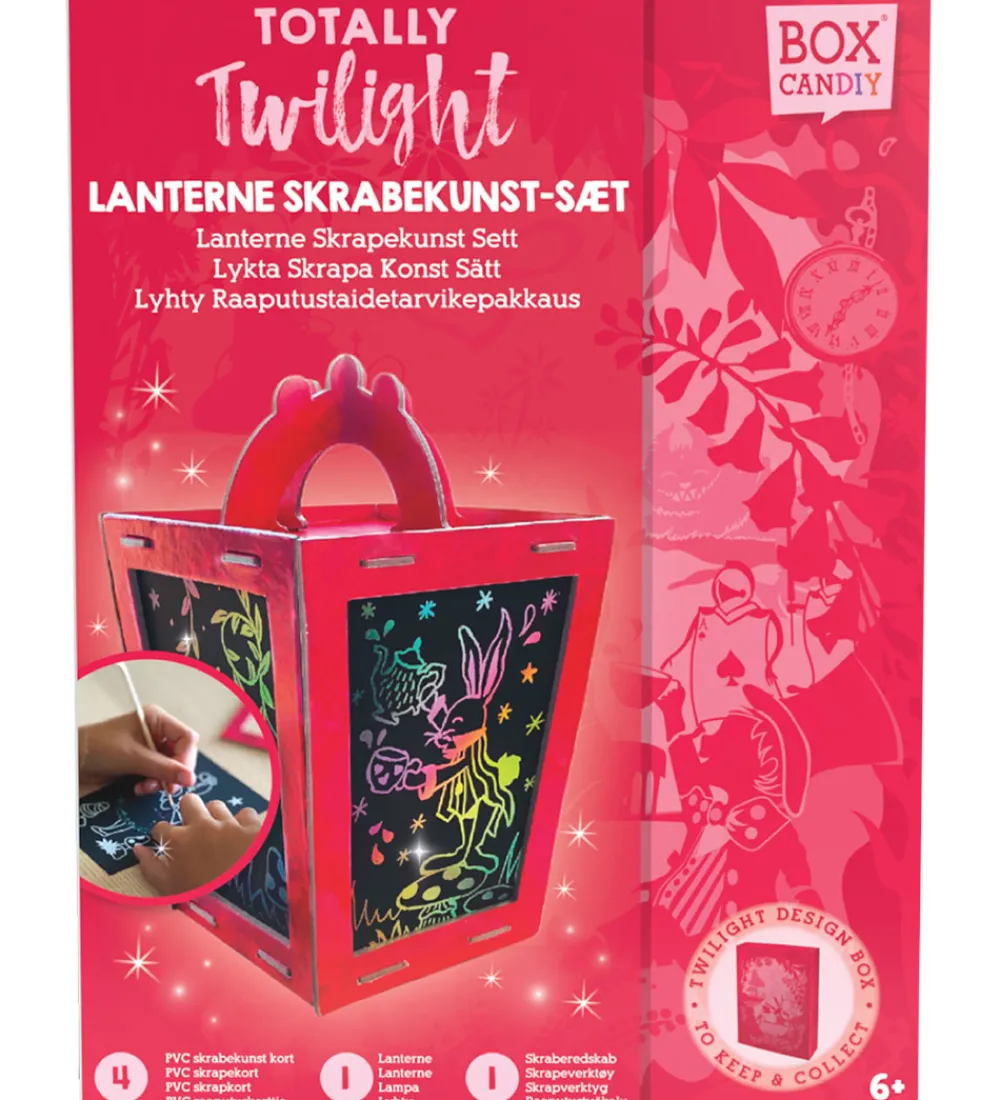 BOX CANDIY Halloween|Kreasæt>Kreasæt - Lanterne Skrabekunst-sæt - Totally Twilight