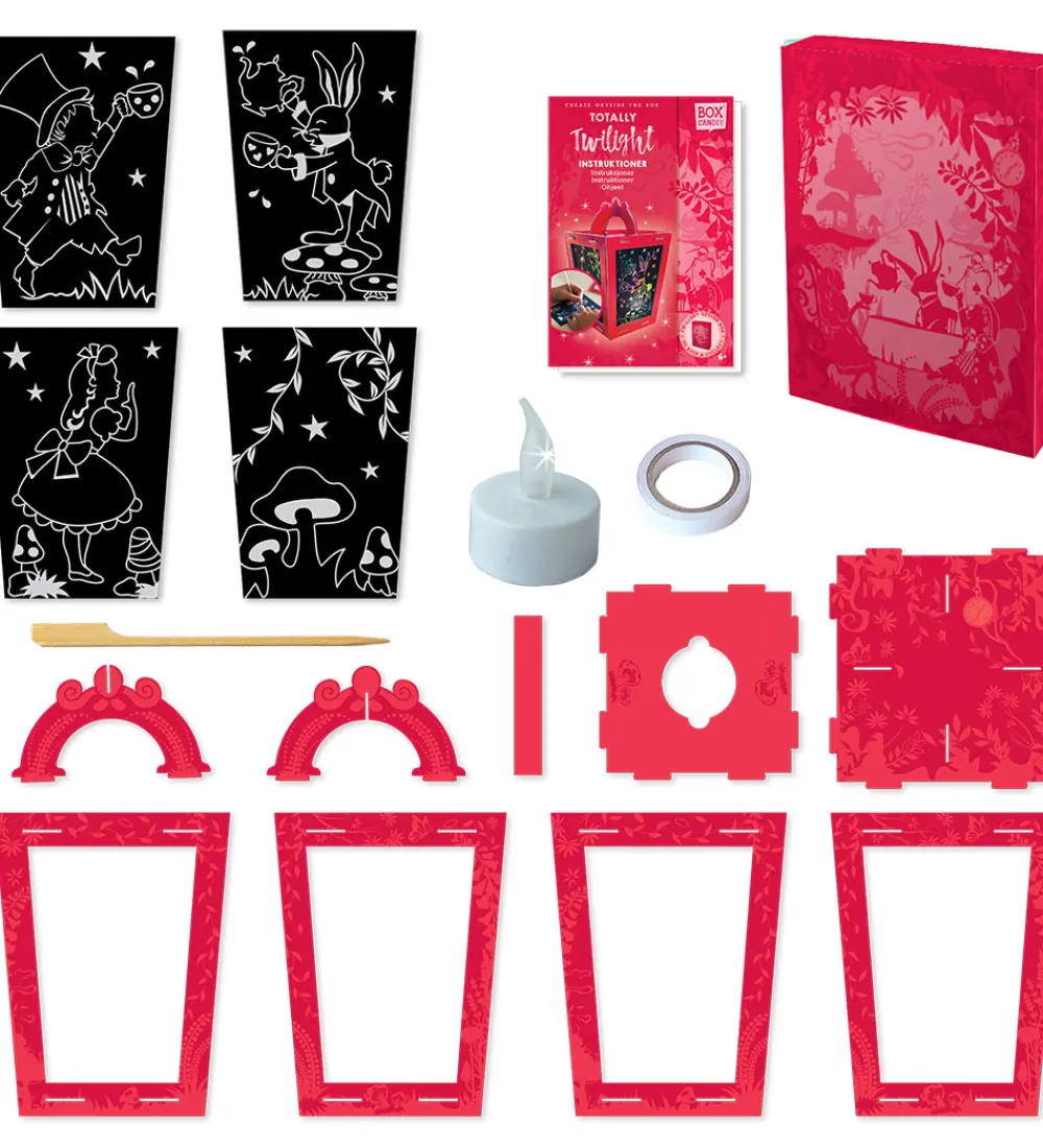 BOX CANDIY Halloween|Kreasæt>Kreasæt - Lanterne Skrabekunst-sæt - Totally Twilight