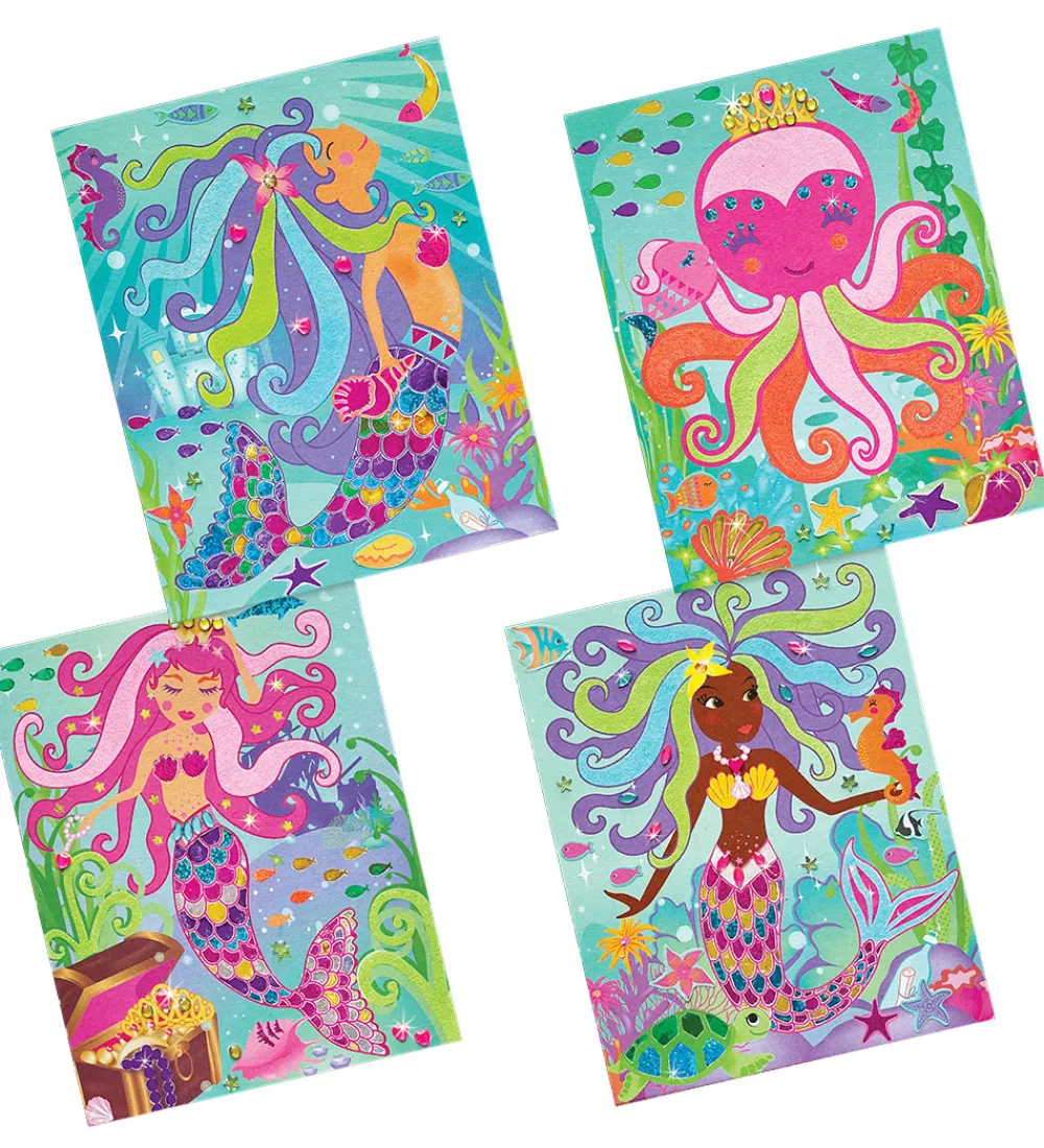 BOX CANDIY Halloween|Kreasæt>Kreasæt - Sand- og Foliekunstsæt - Totally Mermaids