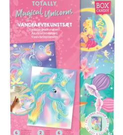 BOX CANDIY Halloween|Maling>Kreasæt - Vandfarvekunstsæt - Totally Magical Unicorn