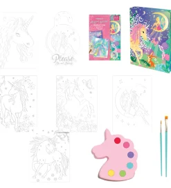 BOX CANDIY Halloween|Maling>Kreasæt - Vandfarvekunstsæt - Totally Magical Unicorn