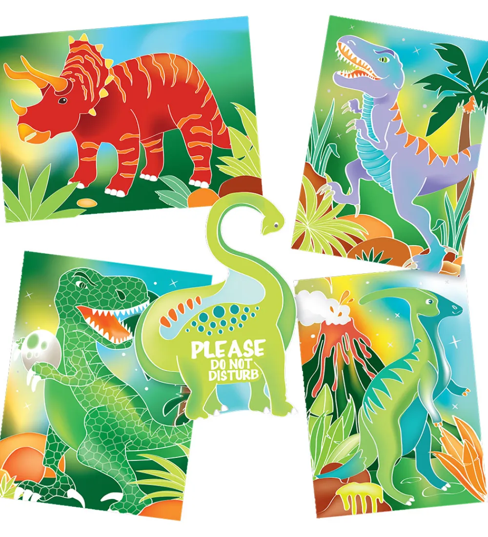 BOX CANDIY Halloween|Maling>Kreasæt - Vandfarvekunstsæt - Totally Dinosaurs