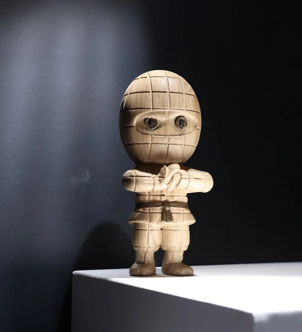 Boyhood Figurer>Ternet Ninja - Træ - Small - Oak