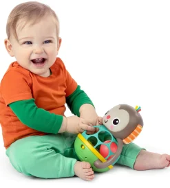 Bright Starts Aktivitetslegetøj>Aktivitetslegetøj - Haps' og Ryst - Abe-Oball