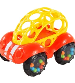Bright Starts Biler, Tog Og Køretøjer|Babylegetøj>Legetøjsbil - Rattle & Roll Buggie - Rød