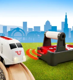 BRIO Brio>Fjernstyret Passagertog - 28,8 cm - Hvid 33510